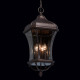 Plafonnier d'extérieur marron street 4 ampoules 160 cm 