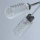 Plafonnier gris megapolis 6 ampoules 22 cm 