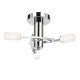 Plafonnier havana 3 ampoules - Coloris au choix