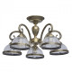 Plafonnier laiton classic 5 ampoules 28 cm