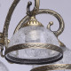 Plafonnier laiton classic 5 ampoules 28 cm 