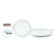 Plafonnier LED PVC 18W (eq. 160W) - Diam : 300mm - Couleur eclairage - Blanc chaud 3000°K