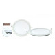Plafonnier led pvc 18w (eq. 160w) - diam : 300mm - couleur - blanc neutre 4000°k