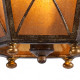 Plafonnier marron country 3 ampoules 39 cm 
