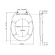 Abattant de WC IRIL thermodur DUBOURGEL - 2201ST000 