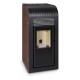Ferlux poêle à granulés aroa 8kw marron vintage