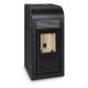 Ferlux poêle à granulés aroa 10kw noir sublime