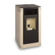 Ferlux poêle à granulés (pellets) flora 8kw blanc perlé