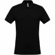 Polo de travail piqué manches courtes homme kariban 100% coton - Couleur et taille au choix Noir