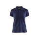 Polo coton femme 33071035 - Couleur au choix Marine