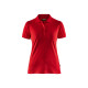 Polo coton femme 33071035 - Couleur au choix Rouge