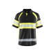 Polo haute-visibilité anti-UV 33381051 - Couleur au choix Noir-jaune fluo
