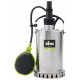 Pompe d'évacuation vito pour eaux claires 500w - vide piscine, eaux de pluie - câble électrique 10m