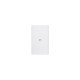 Porte drivia blanche ip40 ik07 pour coffret réference 401224  ral9003