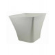 Pot laurea carre 38x38x35cm chapelu- coloris au choix Blanc