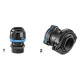 Raccord droit aluminium fileté femelle cylindrique pour tubes - Ø 25 mm - PREVOST - PPS1 MF2534 