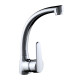 Mitigeur pour évier Clever NF Master C1 avec bec en forme - 280 mm - STANDARD HIDRAULICA - 60909C