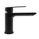 Mitigeur pour lavabo Clever Agora Xtreme EcoNature - 105 mm - Noir Mat - STANDARD HIDRAULICA - 60705 