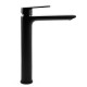 Mitigeur pour lavabo Clever Agora Xtreme EcoNature - 240 mm - Noir Mat - STANDARD HIDRAULICA - 60707 