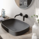 Mitigeur pour lavabo encastré Agora Xtreme EcoNature - Noir Mat - STANDARD HIDRAULICA - 61133 