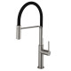 Mitigeur pour évier Chef Slim Mate Cold Open - 255 mm - Nickel Brossé - STANDARD HIDRAULICA - 60144