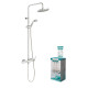 Ensemble de douche Panam Evo Xtreme Box EcoNature Cold Open avec 1 Fonction de sortie d'eau - STANDARD HIDRAULICA - 61022
