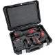 Set visseuse pour cloisons sèches + outil multifonction - FLEX - avec 2 batteries 18V 2.5Ah - chargeur - mallette -532427 