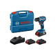 Perceuse sans fil GSR 18V-45 - Bosch - avec 3 batteries ProCore 18V 4.0Ah - chargeur - L-Case - 0615A5002N