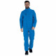 Pantalon homme basalte coton majoritaire - 1mimup - Taille et couleur au choix Bleu-azur