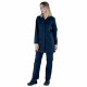 Blouse de travail femme agathe - 7mifup - Taille et couleur au choix Bleu-marine
