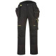 Pantalon de travail holster eco stretch wx3 - noir - Taille au choix 