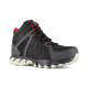 Reebok - chaussures de sécurité montantes noires et rouges en cuir imperméable embout aluminium trail grip s3 src - noir / rouge - Pointure au choix 