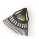 Balai a feuilles en plastique sans manche 25 dents