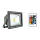 Projecteur led 20 watt (eq. 180 watt) RGB - Couleur eclairage - RGB