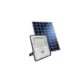 Projecteur solaire à détecteur  crépusculaire -2160 lumens - blanc chaud en aluminium - bf light