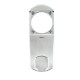 Protection magnétique disec pour cylindre rond - diamètre 50mm max - chromé satiné mg351minifot