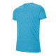T-shirt de travail col v manches courtes kariban mélange Bleu