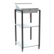 Pupitre avec caisson écritoire 2 étagères à roulettes 150 kg - 820005969