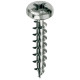 Vis MUSTAD Panelvit - Tête cylindrique - PZ2 - Filetage total - Ø5 20mm - Boite de 500 - PVACZC500200C8C