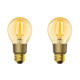 Pack de 2 ampoule led à filament intelligente e27 - r9078-2pack - woox