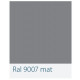 Bande de rive contre mur Vieo Edge Joris Ide - couleur au choix RAL9007-Aluminium mat