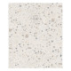Receveur de douche en résine extra plat à poser 100x140cm - terrazzo ivoire  - origine