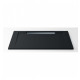 Receveur de douche hidrobox 80 x 120 extraplat noir caniveau lisse moon y