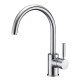 Robinet mitigeur evier/vasque surélevé - inox brossé - allure