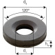 Rondelle à rotule concave forme G, Pour vis : M10, Ø d'alésage d1 12 mm, Ø extérieur d5 30 mm, Hauteur h4 : 5 mm, Rayon (r) : 15 mm