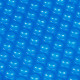 Piscine film solaire ronde couverture de piscine bleu diamètre 5 m de chauffage solaire 