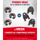 Sertisseuse L2X Virax + pince mère + 2 batteries + inserts au choix 