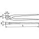 Tenaille de mécanicien 250 mm SAM OUTILLAGE - 229-25 