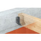 Sabot à ailes extérieures 2 et 2,5 mm - Dimensions au choix 