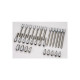Sam outillage -- douilles tournevis 1/2 sam outillage - 6 pans coffret -cp-scj